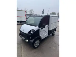 Aixam e-Truck 400 dichte laadbak € 8950,- ex BTW volledig elektrisch | brommer rijbewijs | Stadsdist