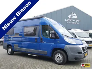 Pössl 6 Meter Buscamper, Groot Dwarsbed (140 X 204 cm)