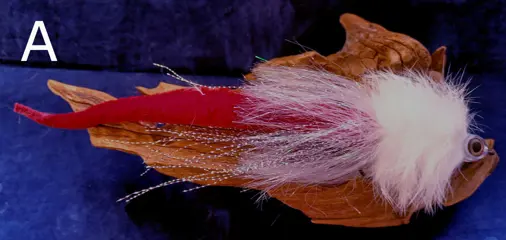 Set A van 11 Originele Magnum Dragon Tail snoekstreamers met enkele Magnum Tail staart