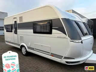 Hobby Excellent 560 CFE met voortent