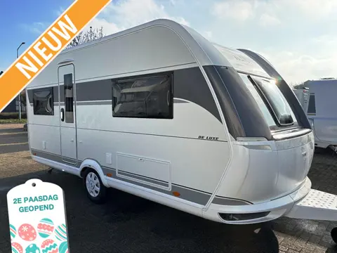 Hobby De Luxe 460 UFE met fransbed en rondzit