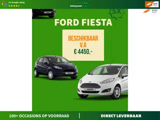 Ford Fiesta 1.25 5x Op voorraad in verschillende kleuren