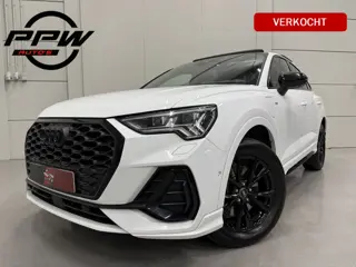 Audi Q3 Sportback 45 TFSI e S-Line PANO/SONOS/360CAMERA/SOH 91%/ACC/SFEER/18"BLACK/KEYLESS/BLACK-OPT