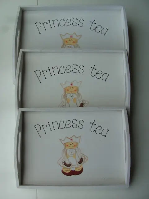 DIENBLADEN 3 DLG SET PRINCESS TEA NIEUW