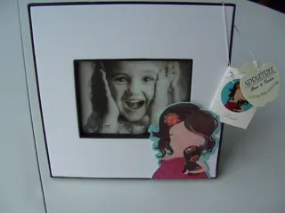 FOTOLIJSTJE MEIDENKAMER ROSIE 16,5X16,5 CM Appletree NIEUW