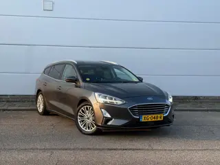 Ford Focus Wagon 1.5 EcoBlue Titanium (bj 2019) Stuur-Stoelverw.|Full-LED|Clima|Topstaat!