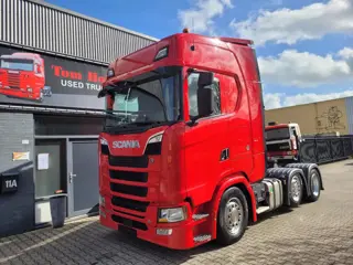 Scania 590S V8 NGS A6X2/4LB fullair retarder twinsteer G33 gearbox