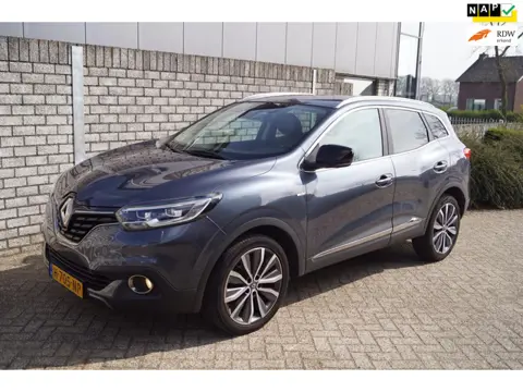 Renault Kadjar 1.2 TCe Extase Bose Leder Sportst Stoelverw Navi Camera Clima Cruise Botswaarschuwing