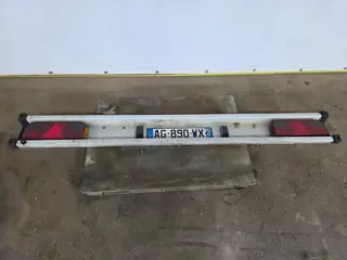 Semi- Trailer Achterbalk Achterbalk Trailer - Bumperbalk – Verlichting – Kentekenhouder – Achterbump