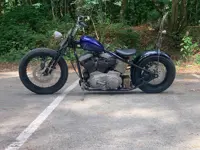 Harley Davidson Chopper 3 x BOBBER-JAPAN STYLE-RUSTLOOK-RATLOOK