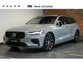 Volvo V60 T6 Plug-in hybrid AWD Plus Dark | Lederen Bekleding | Google Infotainment | Parkeercamera 