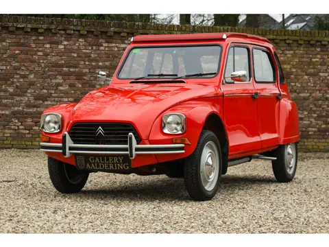 Citroën Dyane 6 "Rouge Geranium" "Tout simplement original", Purchased a few years ago by a well-kno