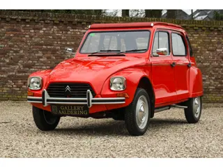 Citroën Dyane 6 "Rouge Geranium" "Tout simplement original", Purchased a few years ago by a well-kno