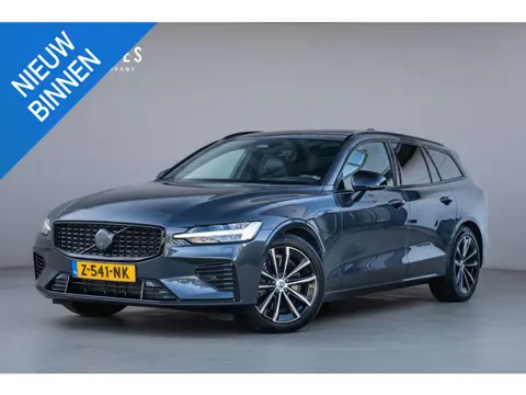 Volvo V60 2.0 T6 350pk Plug-in hybrid AWD Plus Dark|Pano|H&K|Elek-trekhaak|360°|NL-auto|Dealer-onder
