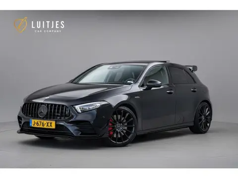 Mercedes-Benz A-Klasse AMG 35 4MATIC 306pk|Pano|Aero-pack|Schaalstoelen|Burmester|Sfeerverl.|Memory|
