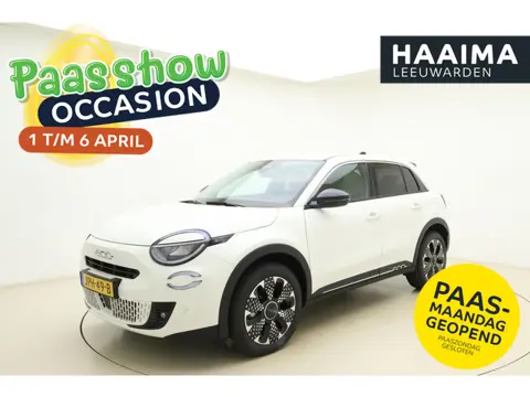 Fiat 600 1.2 Hybrid La Prima | Camera | Lederen bekleding | Stoelverwarming | 18'' lichtmetalen velg