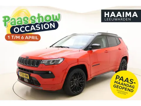 Jeep Compass 4xe 240 Plug-in Hybrid Electric S Automaat | Lederen bekleding | Navigatie | Stoel & St
