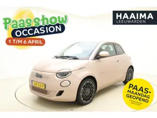 Fiat 500 3+1 La Prima 42 kWh NIEUW! | € 9.500 KORTING | Navigatie | Parkeersensoren voor en achter |