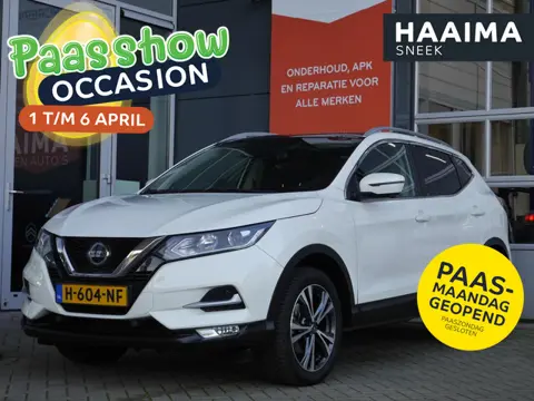 Nissan Qashqai 1.2 N-Connecta | Panoramadak | Trekhaak | Parkeersensoren achter | Camera | Climate c