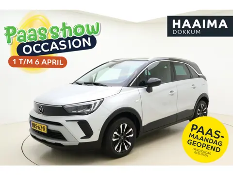 Opel Crossland 1.2 Turbo Elegance 110 PK| Navigatie | Panoramadak | Camera | Climate control | Zwart