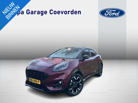 Ford Puma 1.0 EB Hybrid 125PK ST-Line X Automaat | VIVID RUBY EDITION | WINTERPACK | BLIS | KEYLESS 
