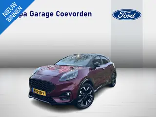 Ford Puma 1.0 EB Hybrid 125PK ST-Line X Automaat | VIVID RUBY EDITION | WINTERPACK | BLIS | KEYLESS 