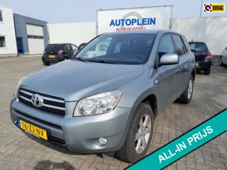 Toyota RAV4 2.0 VVTi X-Style complete in Nederland nieuw geleverde Rav4 automaat met leren bekleding