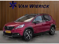 Peugeot 2008 1.2 PureTech GT-line 110PK! | Pano-dak | Led | Apple Carplay | Half leer/stof |
