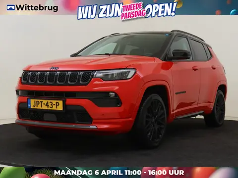 Jeep Compass 4xe 240 Plug-in Hybrid Electric S | Leder | Stoel en Stuurverwarming | Camera | Carplay
