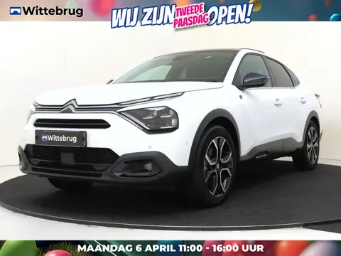 Citroën Ë-C4 X Shine 50 kWh | Stoelverwarming | Stuurverwarming | Schuifdak | Camera | TREKHAAK!!