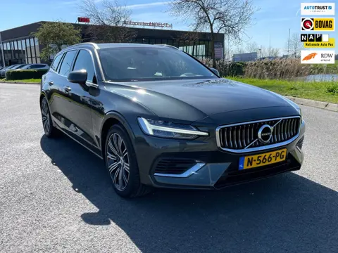 Volvo V60 2.0 T8 Recharge AWD Inscription, Aut, Trekhaak, Acc, Cam, Stoel-/stuurverw, 1e eig afk, Ge