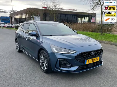 Ford Focus Wagon 1.0 EcoBoost Hybrid ST Line, Aut, Acc, Trekhaak, Cam, Stoel-/stuurverw, Climate, LE