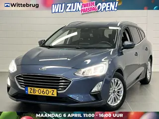 Ford FOCUS Wagon 1.0 EcoBoost Titanium Business AUTOMAAT | NAVIGATIE | PARKEERSENSOREN