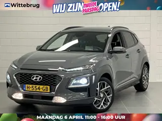 Hyundai KONA 1.6 GDI HEV Premium TREKHAAK | LEDER | FULL LED | 18 INCH VELGEN | UNIEKE KILOMETERSTAN