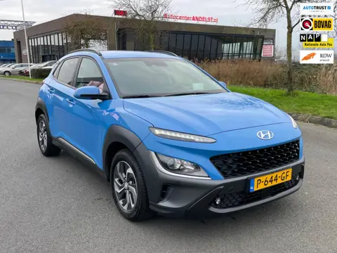 Hyundai Kona 1.6 GDI HEV Fashion, Aut, Trekhaak, Cam, Cruise/Climate control, Head-up dis, 2e eig af