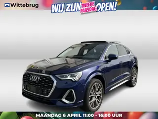 Audi Q3 Sportback 45 TFSI e S-Line / AUTOMAAT/ 245 PK/ PANO/ SONOS/ ACC/ SMARTPHONE INTERFACE/ PARK.