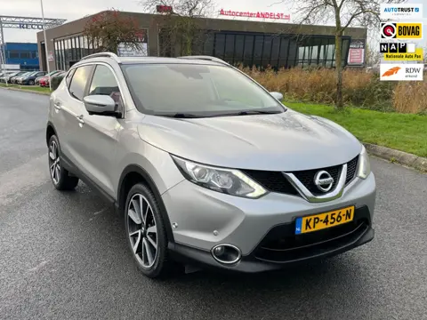 Nissan Qashqai 1.2 Tekna, Aut, Trekhaak, Climate, Pano, Stoelverw, Lmv, Leder, LED, Cruise, Geen imp