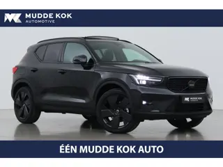 Volvo XC40 B3 Ultra Black Edition | Panoramadak | ACC | Trekhaak | 360° Camera | Stoel+Stuurverwarmi