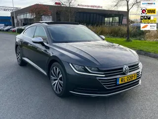 Volkswagen Arteon 2.0 TSI Business Line, Aut, Open dak, Leder, Acc, Stoelver, Led, 1e eig afk, Geen 