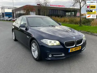 BMW 5-serie 520i High Executive Aut, Elektr stln, Stoelverw, Leder, Navi, Pdc, Cruise, Bluetooth, Ge