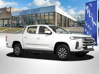 Maxus T90 -VERWACHT -EV 89 kWh WLTP stadscyclus bereik 471 km Dubbel Cabine Pick-up 5 Persoons