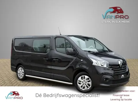 RENAULT TRAFIC 1.6 dCi 125PK Dubbel Cabine MARGE / Camera / Cruise / Airco / Sidebars / Trekhaak