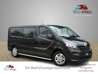 RENAULT TRAFIC 1.6 dCi 125PK Dubbel Cabine MARGE / Camera / Cruise / Airco / Sidebars / Trekhaak