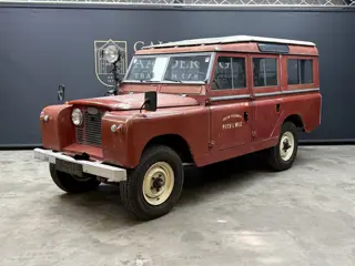 Land Rover 109 Series IIA "Feuerwehr Mannschaftswagen" In highly original condition and immaculately