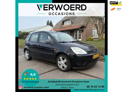 Ford Fiesta 1.3 Ambiente|INRUILKOOPJE|AIRCO|5 DEURS|APK 21-2-2027|2 KEYS|BOEKJES