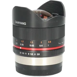 Tweedehands Samyang 8mm f/2.8 Fisheye II Fuji X CM4881