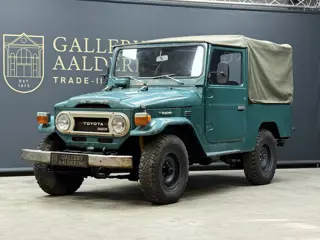 Toyota Land Cruiser BJ43 Vinyl Top "Rustic Green" A charming Land Cruiser in very original condition