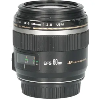 Tweedehands Canon EF-S 60mm f/2.8 Macro USM CM4775