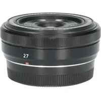 Tweedehands Fujifilm XF 27mm f/2.8 R WR Zwart CM4980