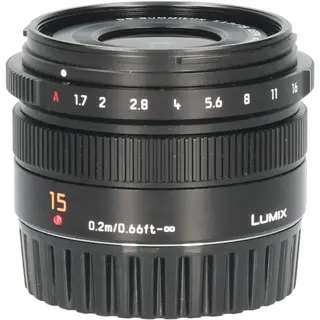 Tweedehands Panasonic Leica DG Summilux 15mm f/1.7 ASPH CM4887